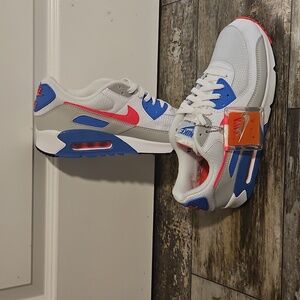 Nike Air Max III Hot Coral, Blue Crystal & White Sneakers